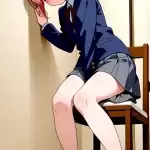 【エロ画像】桜色ポニ