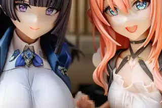 夢のW手コキ 左右から