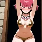 【エロ画像】赤髪刈り