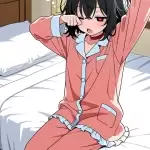 【エロ画像】黒髪サイ