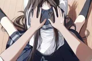 【画像】女の子「痛い
