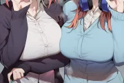 【画像】二乃と三玖を