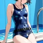 【エロ画像】黒髪くせ