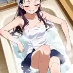 【エロ画像】紫髪セミ