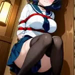 【エロ画像】青髪くせ