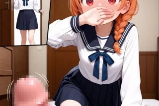 朝のおシコりタイム中