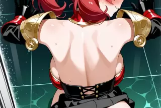 【エロ画像】赤髪ツイ