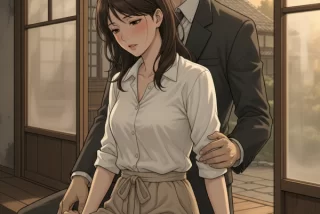 近所の奥さんとセク●