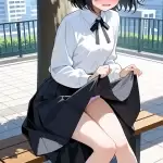 【エロ画像】黒髪ショ