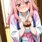 【エロ画像】桜色セミ