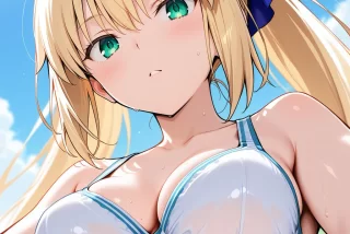 【ローアングル】見上