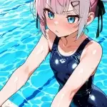 【エロ画像】ピンク髪