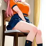 【エロ画像】桜髪セミ