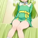 【エロ画像】ライム色