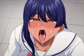 日焼け黒髪ポニテが親