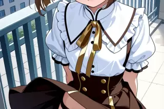 【エロ画像】茶髪外ハ