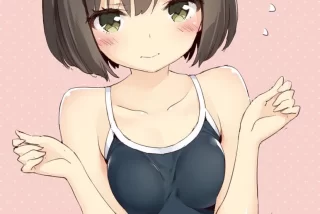 【スク水ロリ少女】ロ