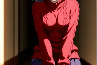 【エロ画像】赤髪ショ