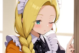 【メイド】メイド服が