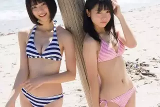 水着素人JK二人組に逆