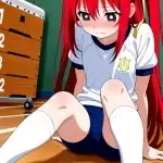 【エロ画像】赤髪ロン