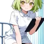 【エロ画像】ライム色