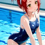 【エロ画像】赤髪お団