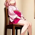 【エロ画像】桜色セミ