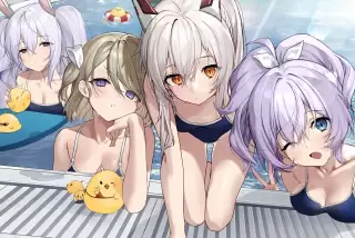 【画像】女の子たち「