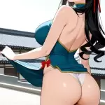 【エロ画像】茶髪内巻