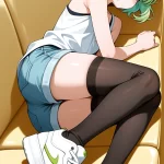 【エロ画像】ライム色