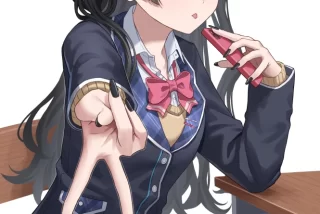 【二次】足組み女子の