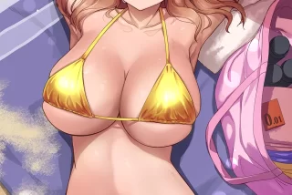 【二次】金ビキニ女さ