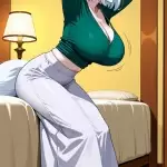 【エロ画像】白髪アッ