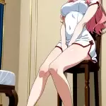 【エロ画像】桜色ウェ