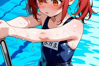 【エロ画像】赤髪ツイ