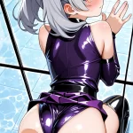 【エロ画像】グレー髪