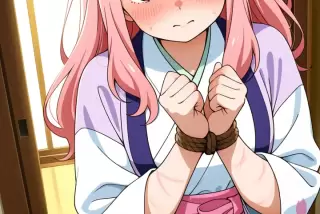 【エロ画像】桜色セミ
