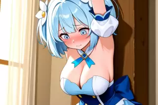 【エロ画像】青髪外ハ
