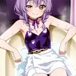 【エロ画像】紫髪ツイ