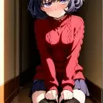 【エロ画像】赤髪ショ