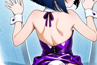【エロ画像】青髪外ハ
