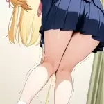 【エロ画像】ピンク髪