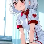【エロ画像】白髪ハー