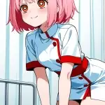 【エロ画像】ピンク髪