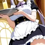 【エロ画像】紫髪ツイ