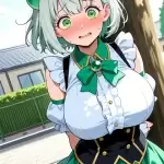 【エロ画像】ピンク髪