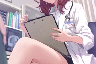 【二次】足組みしてる
