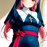 【エロ画像】赤髪ツイ