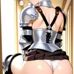 【エロ画像】茶髪刈り